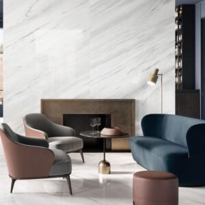Lasa White Marble