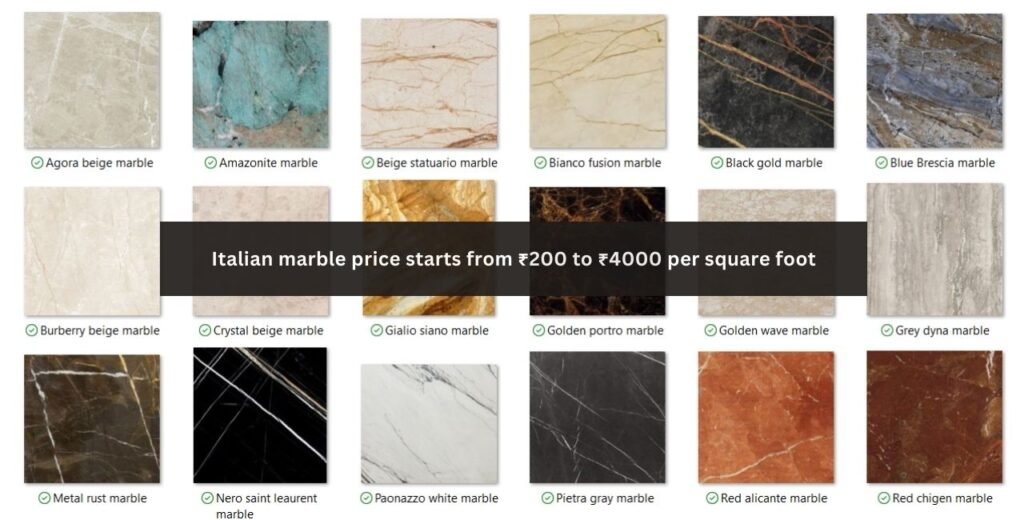 Italian marble