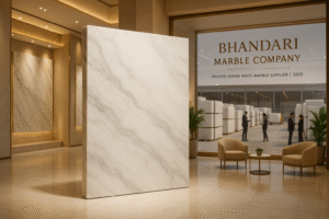 Read more about the article Best Dover White Marble in Kishangarh (2025): Why Bhandari Marble Company Is the Trusted Supplier