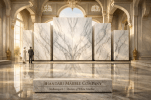 Read more about the article White Marble in Kishangarh: A Complete Guide by Bhandari Marble Company