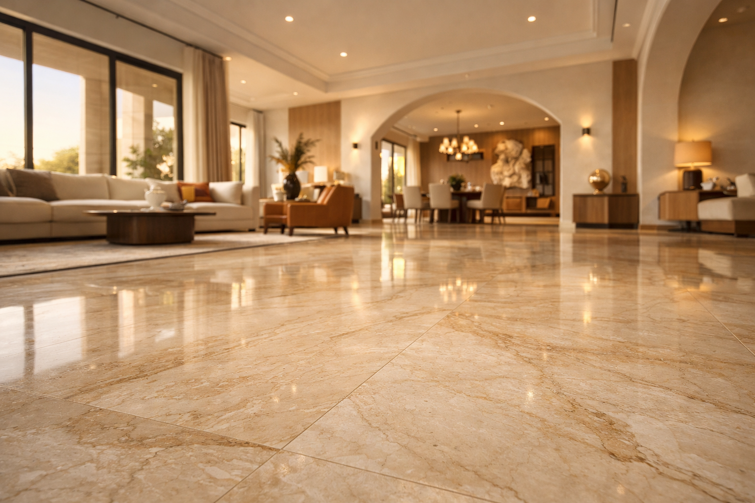 Read more about the article Italian Beige Marble in Kishangarh: Timeless Warm Luxury by Bhandari Marble Company