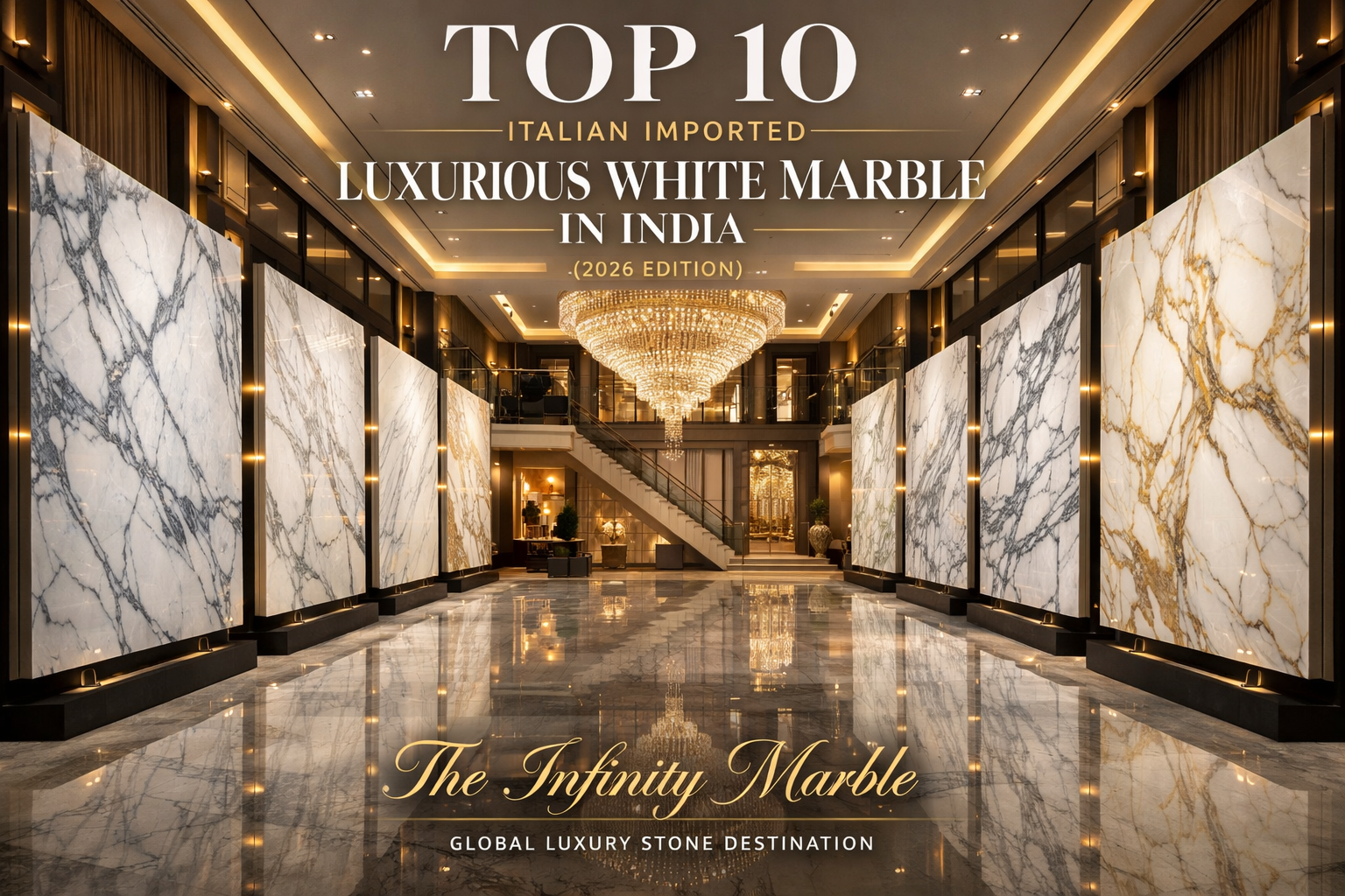 Read more about the article Top 10 Italian Imported Luxurious White Marble in India (2026 Edition)